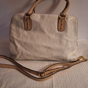 Michael Kors White Mirror Metallic